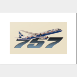 757 prototype Posters and Art